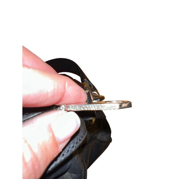 Rebecca Minkoff Black Grommet Studded‎ Satchel Handbag for Women - Picture 3 of 9